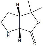 6H-Furo[3,4-b]pyrrol-6-one,hexahydro-4,4-dimethyl-,(3aR,6aS)-rel-(9CI) 结构式