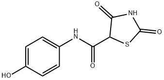 5-Thiazolidinecarboxamide,N-(4-hydroxyphenyl)-2,4-dioxo-(9CI)|