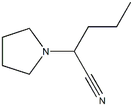 1-Pyrrolidineacetonitrile,alpha-propyl-(9CI) 化学構造式