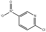2-氯-5-硝基吡啶 结构式