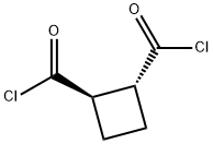 1,2-Cyclobutanedicarbonyl dichloride, (1R-trans)- (9CI),45775-91-5,结构式