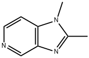 1,2-Dimethyl-1H-imidazo[4,5-c]pyridine 结构式