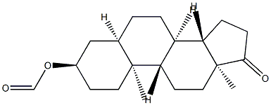 3α-Formyloxy-5β-androstan-17-one,4589-75-7,结构式