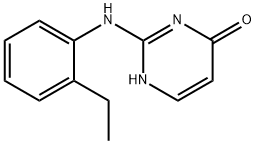 4(1H)-Pyrimidinone,2-[(2-ethylphenyl)amino]-(9CI),459196-57-7,结构式