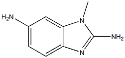 1H-Benzimidazole-2,6-diamine,1-methyl-(9CI) Structure