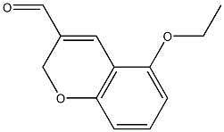 2H-1-Benzopyran-3-carboxaldehyde,5-ethoxy-(9CI) 结构式