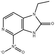 2H-Imidazo[4,5-c]pyridin-2-one,1-ethyl-1,3-dihydro-4-nitro-(9CI),460739-66-6,结构式