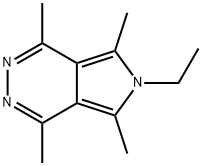 6H-Pyrrolo[3,4-d]pyridazine,6-ethyl-1,4,5,7-tetramethyl-(9CI) Structure