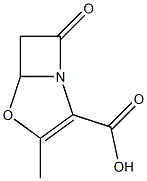 4-Oxa-1-azabicyclo[3.2.0]hept-2-ene-2-carboxylicacid,3-methyl-7-oxo-(9CI),461642-33-1,结构式