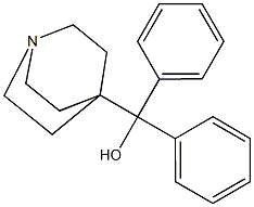 二苯基(奎宁环-4-基)甲醇,461648-39-5,结构式
