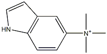 1H-인돌-5-아미늄,N,N,N-트리메틸-(9CI)