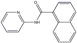 1-Naphthalenecarboxamide,N-2-pyridinyl-(9CI) Structure