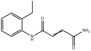 2-Butenediamide,N-(2-ethylphenyl)-(9CI) 结构式