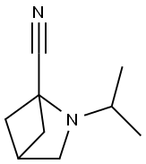 2-Azabicyclo[2.1.1]hexane-1-carbonitrile,2-(1-methylethyl)-(9CI) 结构式