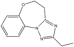 [1,2,4]Triazolo[5,1-d][1,5]benzoxazepine,2-ethyl-4,5-dihydro-(9CI),464201-63-6,结构式