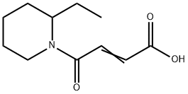 2-Butenoicacid,4-(2-ethyl-1-piperidinyl)-4-oxo-(9CI),464223-84-5,结构式