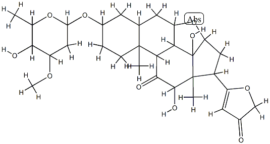 LEPTOSIDE 结构式