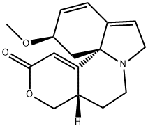 Α-刺桐定碱, 466-80-8, 结构式