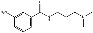 3-amino-N-[3-(dimethylamino)propyl]benzamide Structure