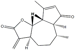4668-72-8 (3aS)-3,3aβ,4,5,6,6aβ,9aα,9bα-Octahydro-6β,9-dimethyl-3-methyleneazuleno[4,5-b]furan-2,7-dione