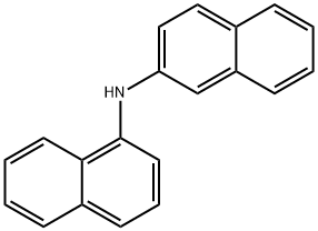 1,2'-ジナフチルアミン 化学構造式