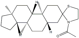 3'-Acetylspiro[5α-androstane-3,2'-thiazolidine]|