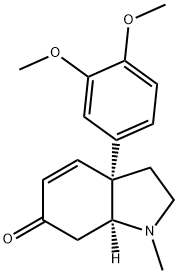 松叶菊酮碱,468-54-2,结构式
