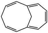 ビシクロ[5.4.1]ドデカ-2,5,7,9,11(1)-ペンタエン 化学構造式