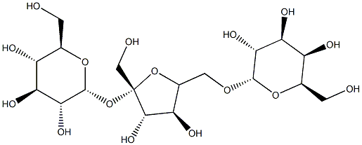 6-O-α-D-Galactopyranosyl-β-D-fructofuranosyl α-D-glucopyranoside|