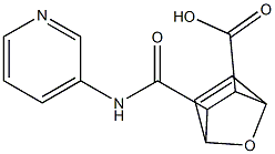 7-Oxabicyclo[2.2.1]hept-5-ene-2-carboxylicacid,3-[(3- Structure