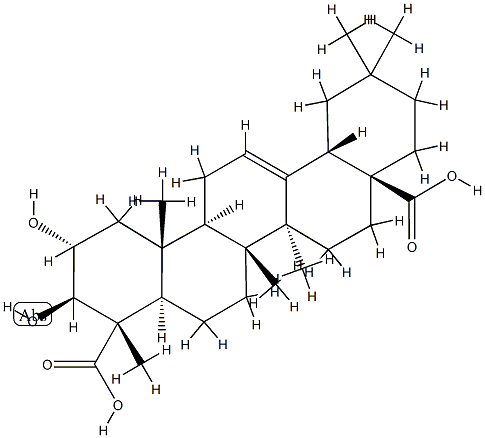 2α,3β-Dihydroxy-5α-olean-12-ene-23,28-dioic acid|