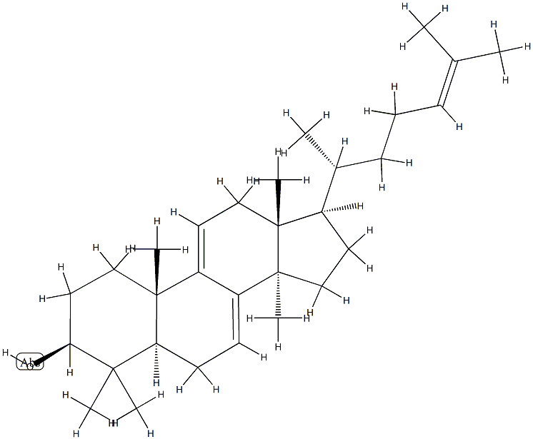 5α-Lanosta-7,9(11),24-trien-3β-ol|化合物 T29728