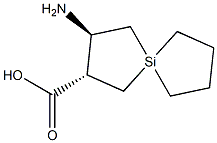 472966-20-4 5-Silaspiro[4.4]nonane-2-carboxylicacid,3-amino-,(2R,3S)-rel-(9CI)