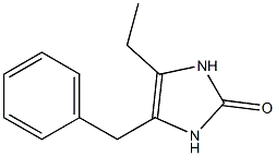 2H-Imidazol-2-one,4-ethyl-1,3-dihydro-5-(phenylmethyl)-(9CI) Struktur