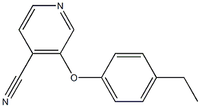 4-Pyridinecarbonitrile,3-(4-ethylphenoxy)-(9CI)|