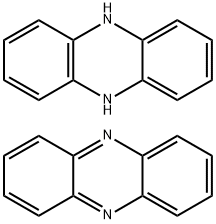 フェナジン·5,10-ジヒドロフェナジン 化学構造式