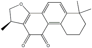 CRYPTOTANSHINONE|(1R）-1,6,6-三甲基-2,7,8,9-四氢-1H-萘[1,2-g] [1]苯并呋喃-10,11-二酮