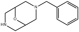 3-苄基-9-氧杂-3,7-二氮杂双环[3.3.1]壬烷 结构式