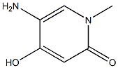2(1H)-Pyridinone,5-amino-4-hydroxy-1-methyl-(9CI) 结构式
