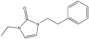 2H-Imidazol-2-one,1-ethyl-1,3-dihydro-3-(2-phenylethyl)-(9CI),474308-96-8,结构式