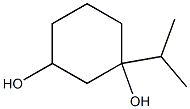 1,3-Cyclohexanediol,1-(1-methylethyl)-(9CI) 结构式