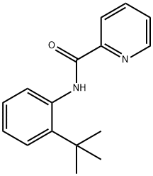 2-Pyridinecarboxamide,N-[2-(1,1-dimethylethyl)phenyl]-(9CI) 结构式