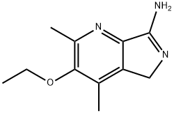 5H-Pyrrolo[3,4-b]pyridin-7-amine,3-ethoxy-2,4-dimethyl-(9CI),474554-88-6,结构式