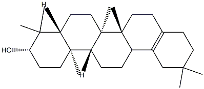 28-ノルオレアナ-17-エン-3β-オール 化学構造式
