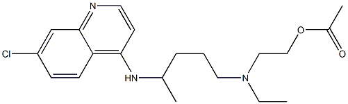 羟氯喹杂质7, 47493-14-1, 结构式