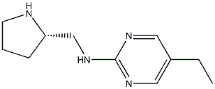 2-Pyrimidinamine,5-ethyl-N-[(2S)-2-pyrrolidinylmethyl]-(9CI) 结构式