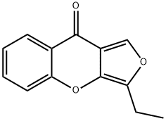 9H-Furo[3,4-b][1]benzopyran-9-one,3-ethyl-(9CI) Structure