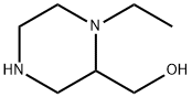 2-Piperazinemethanol,1-ethyl-(9CI) Structure