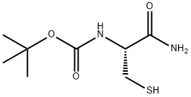 Carbamic acid, [(1R)-2-amino-1-(mercaptomethyl)-2-oxoethyl]-, 1,1-,476639-84-6,结构式