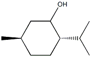 Cyclohexanol, 5-methyl-2-(1-methylethyl)-, (2R,5S)-rel- (9CI) 结构式